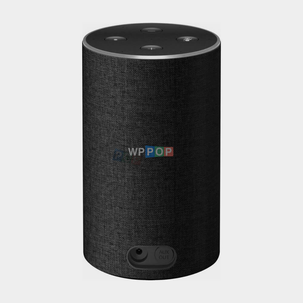 Portable Bluetooth Smart speaker with Alexa - Charcoal Fabric